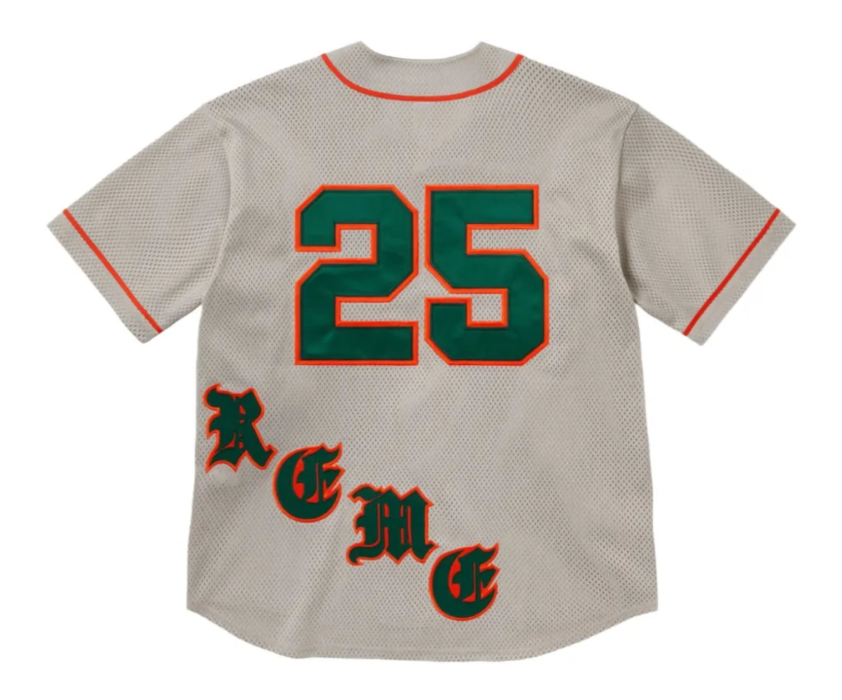 Supreme Old English Baseball Jersey