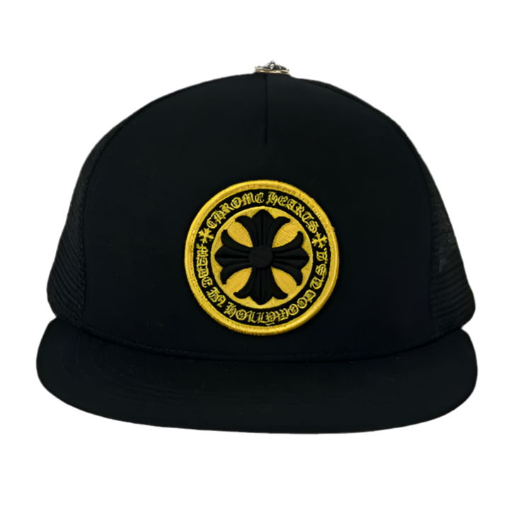 Chrome Hearts Cross Seal Stamp Trucker Hat