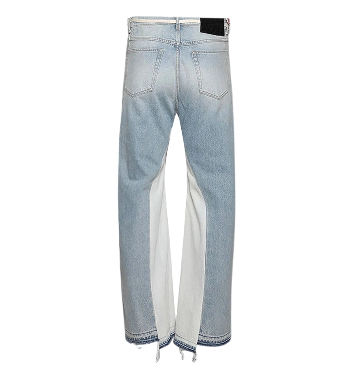 RRR123 Ripped Wide Legs Denim Jean