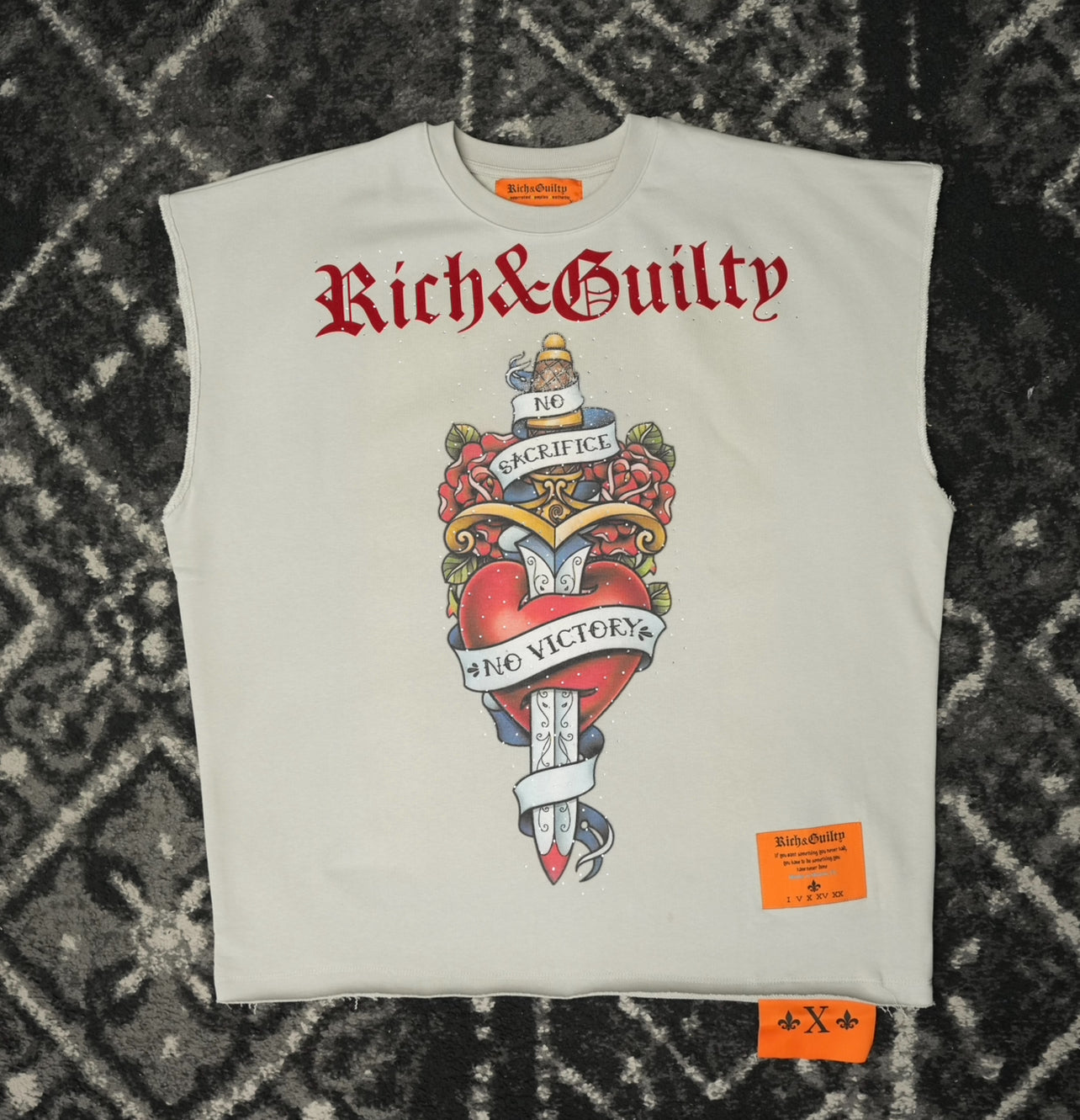 Rich & Guilty Cutoff Tshirt