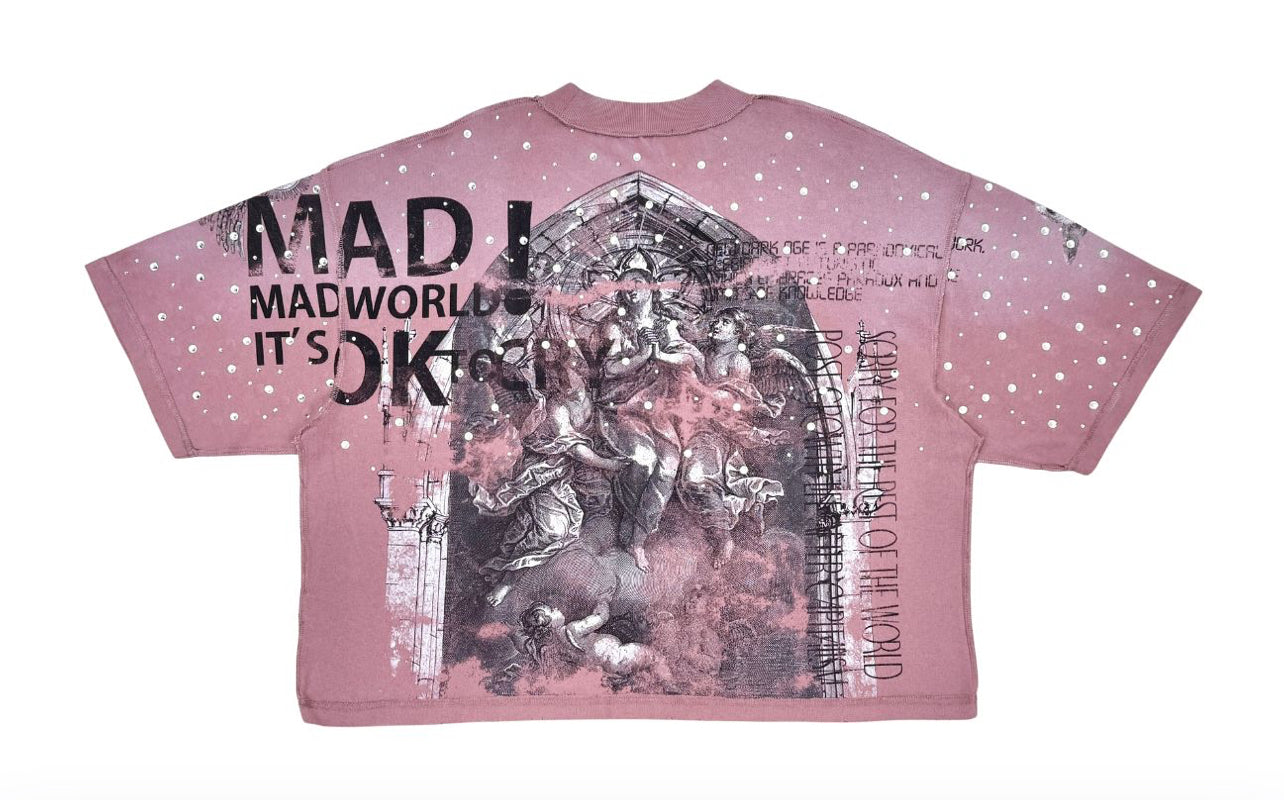 Mad World Cropped Tshirt