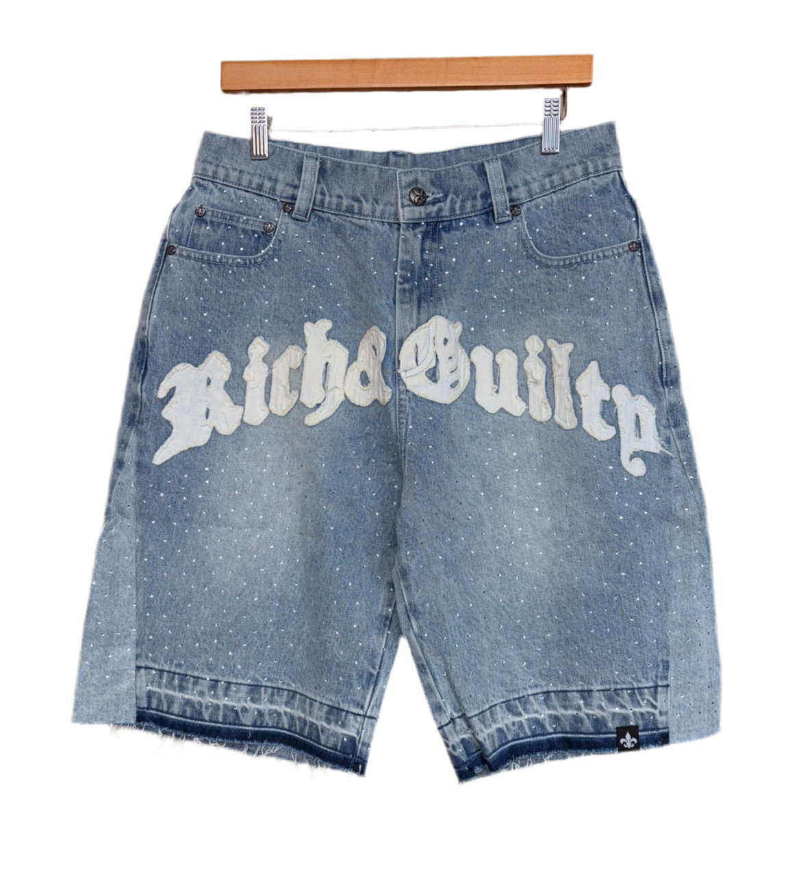 Rich & Guilty Denim Short Blue
