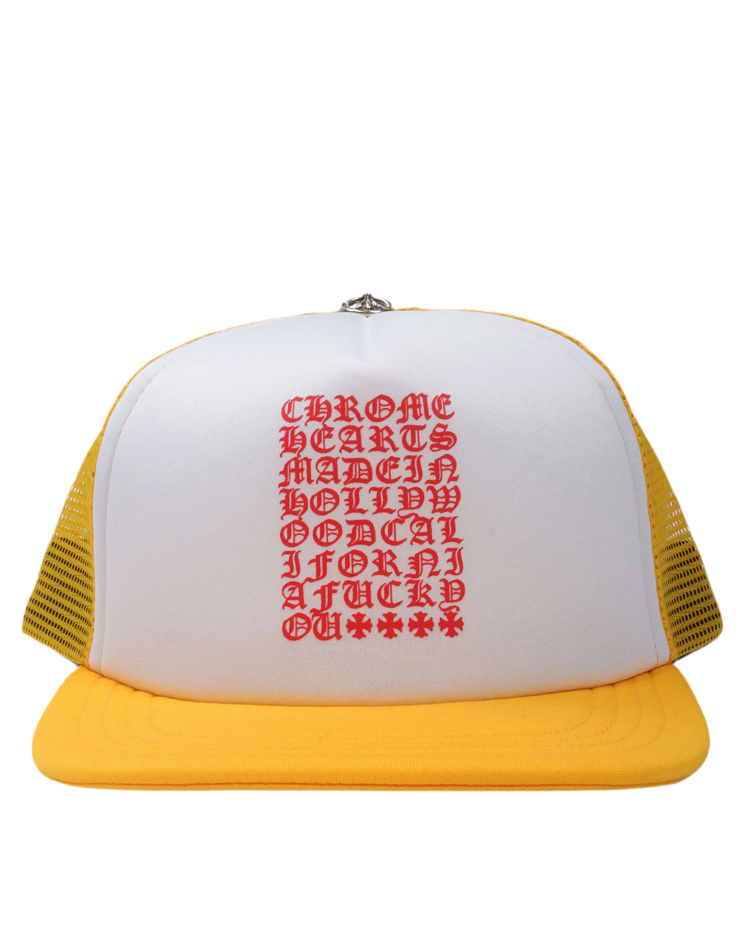 Chrome Hearts Eye Chart Trucker Hat