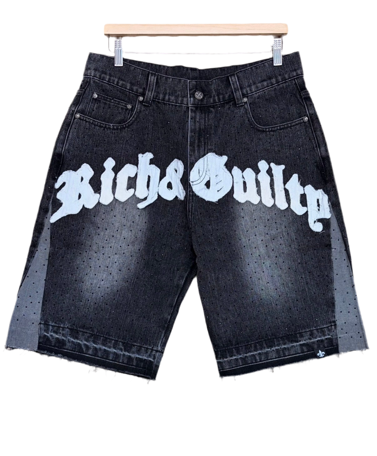 Rich & Guilty Denim Short Black