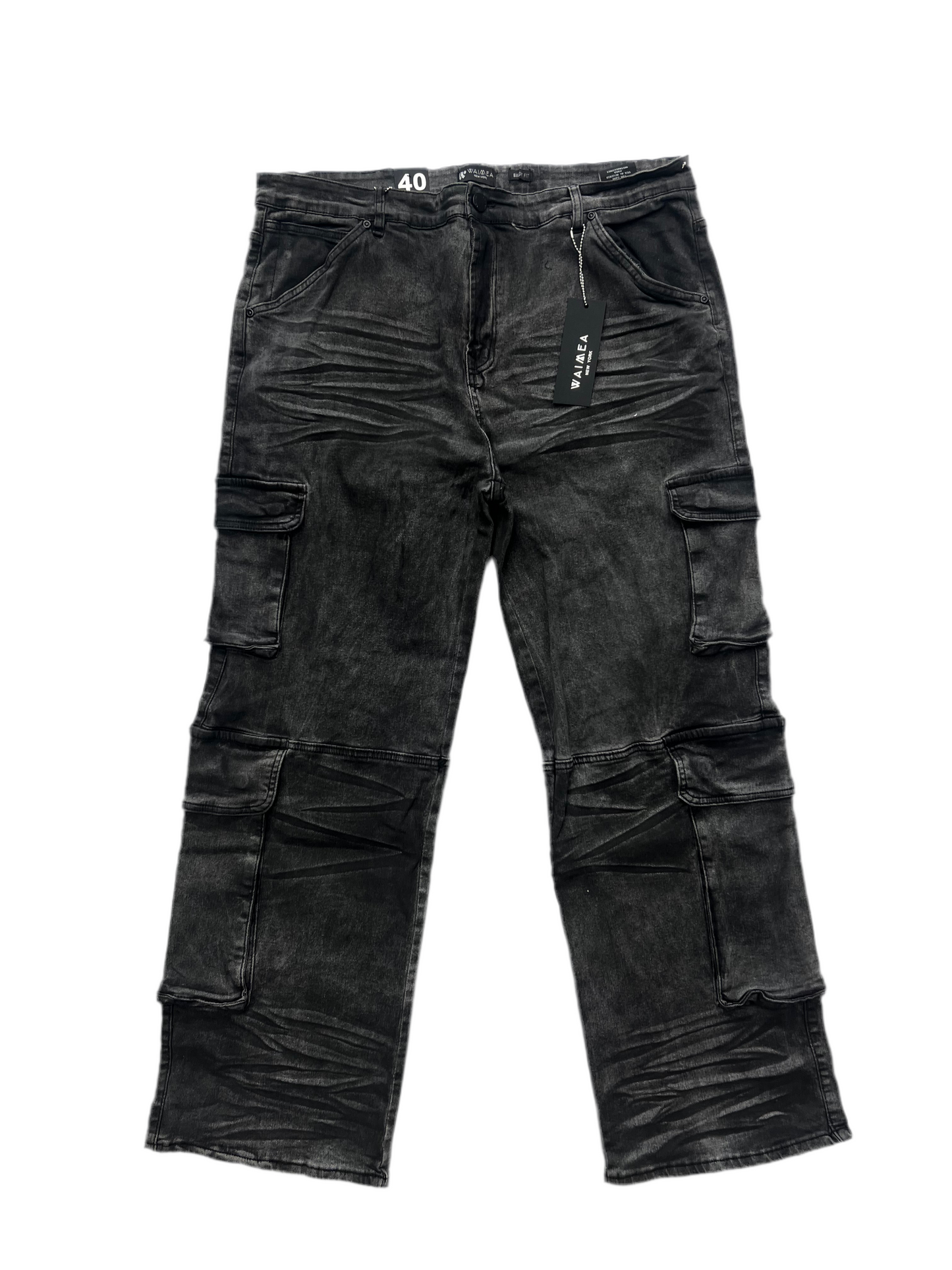 Baggy Cargo Denim Jean