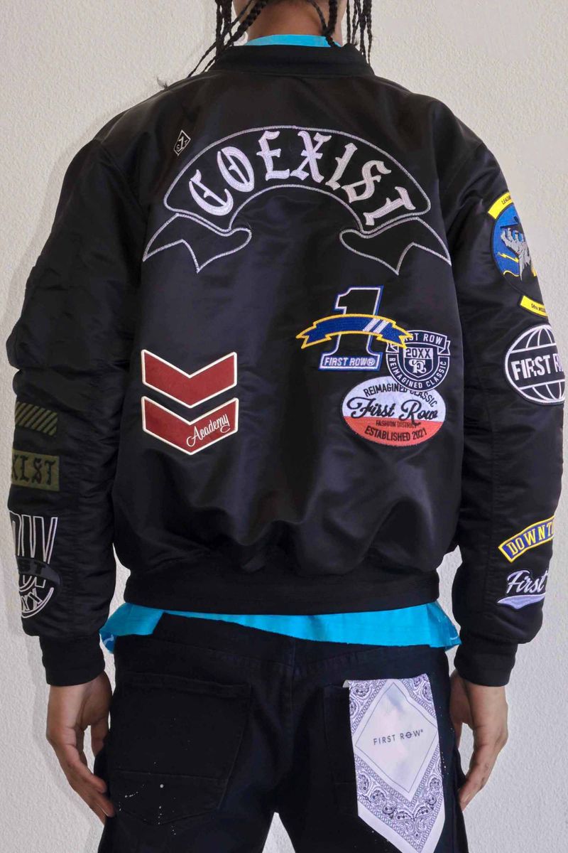 Coexist Multi Patch Jacket