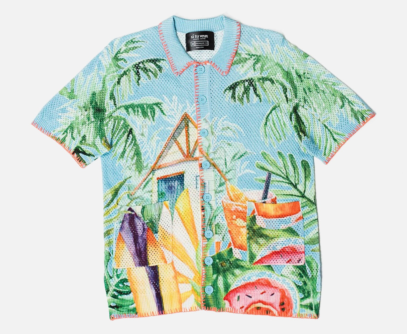 Tropical Knit Shirt