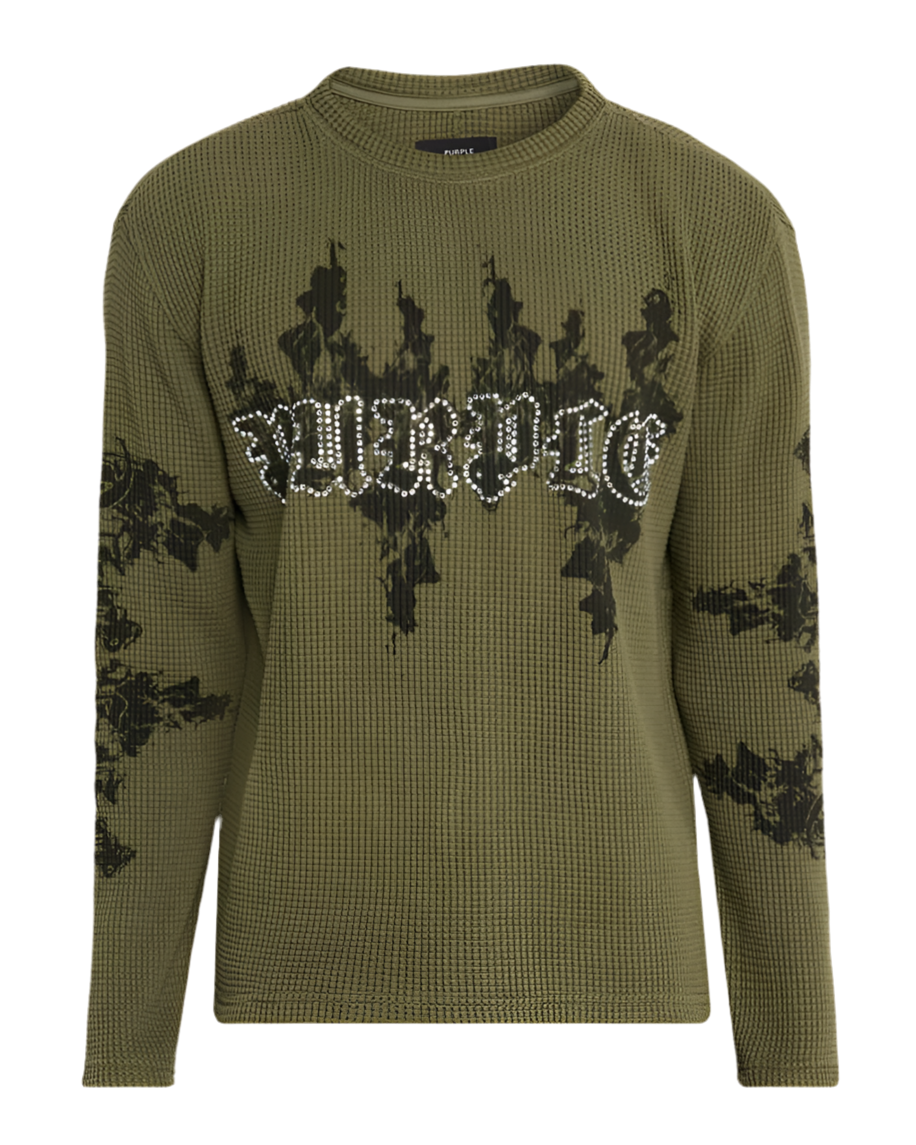 Purple Brand Thermal Long Sleeve
