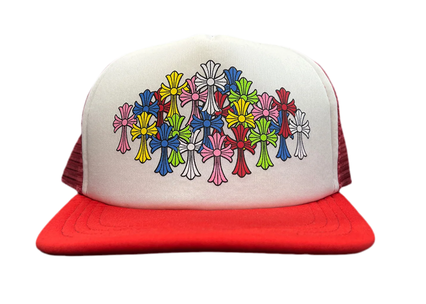 Chrome Hearts Multi Cross Trucker Hat