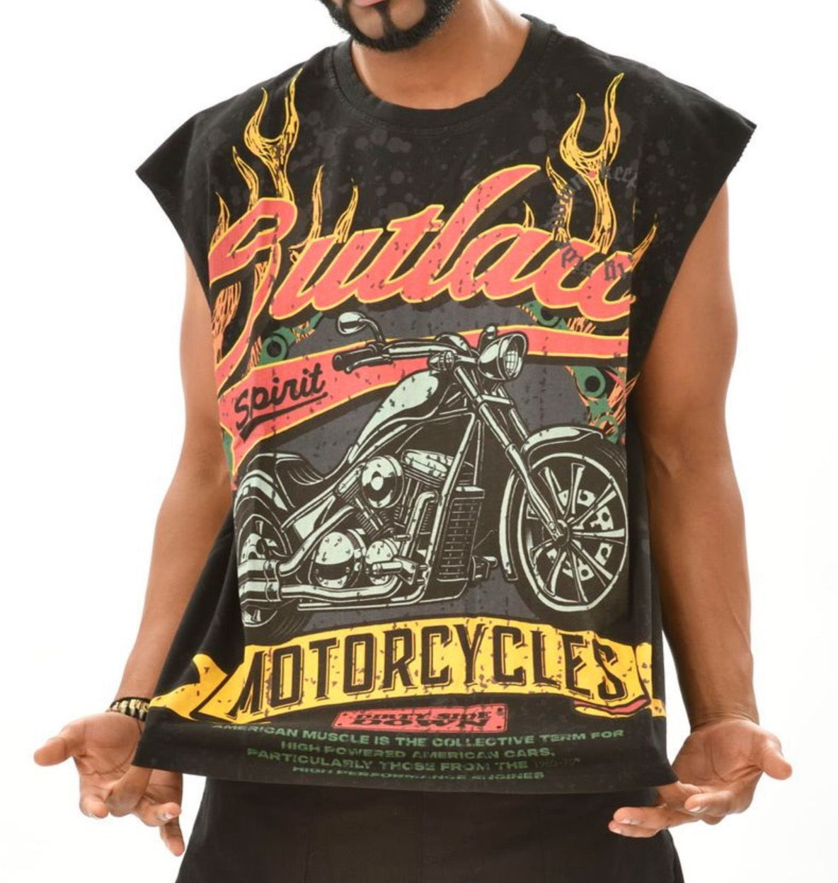 Biker Short Sleeveless