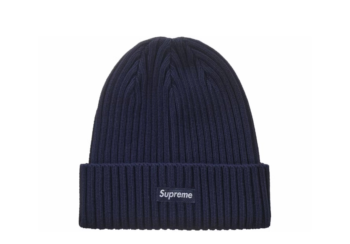 Supreme Beanie Overdyed Navy