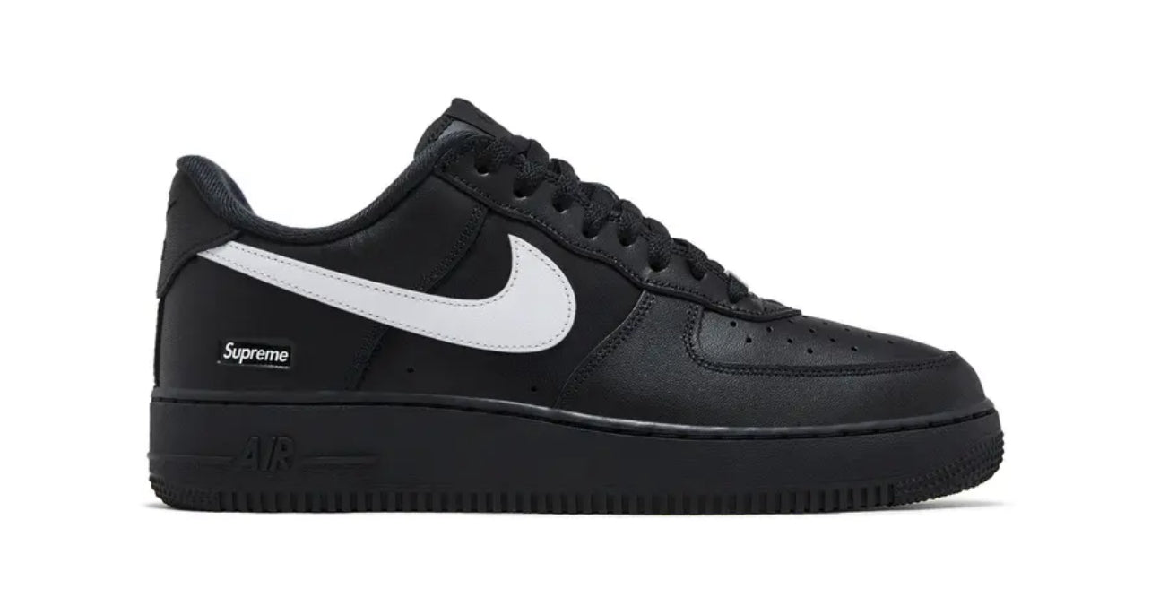 Supreme x Nike Air Force 1 Low Black CU9225-002