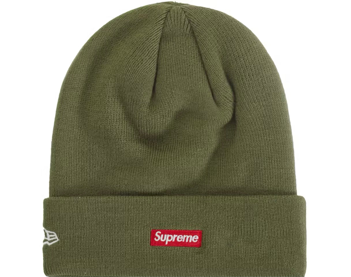 Supreme New Era Varsity Beanie Olive