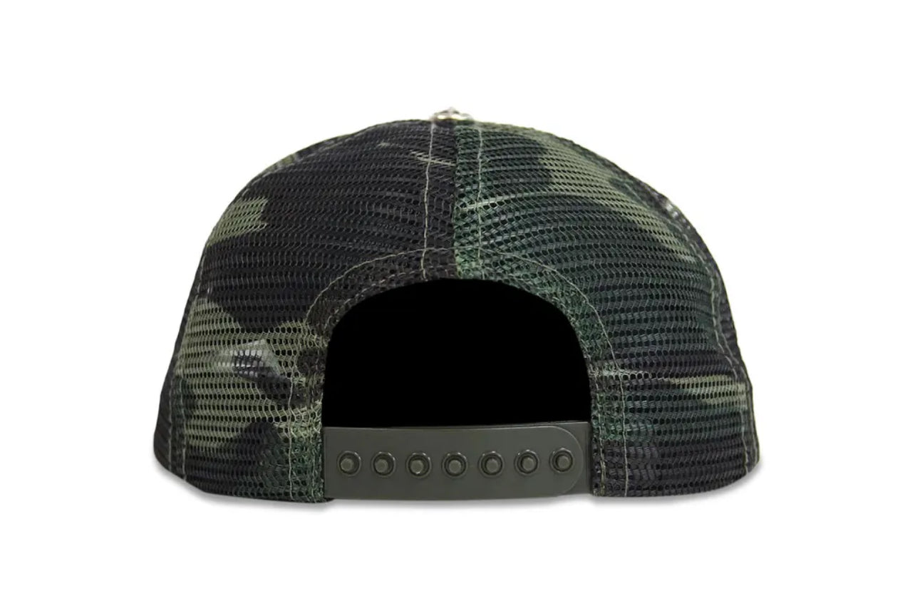 Chrome Hearts Hollywood Trucker Hat Black/Camo