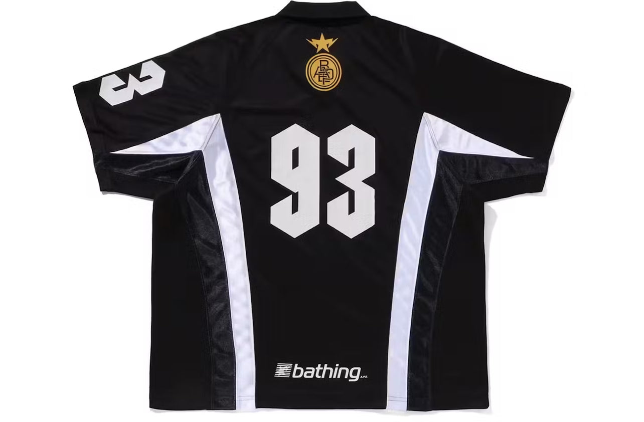 Bape Multi Logo Soccer Jersey