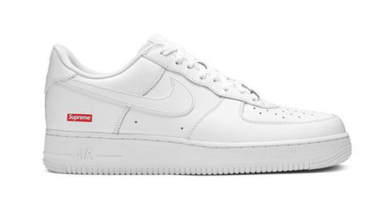 Supreme x Nike Air Force 1 Low White CU9225-100