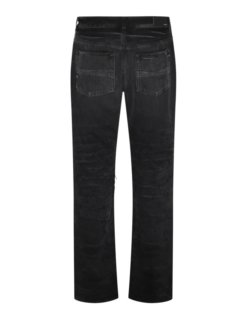 Amiri Shotgun Straight Leg Jeans Black