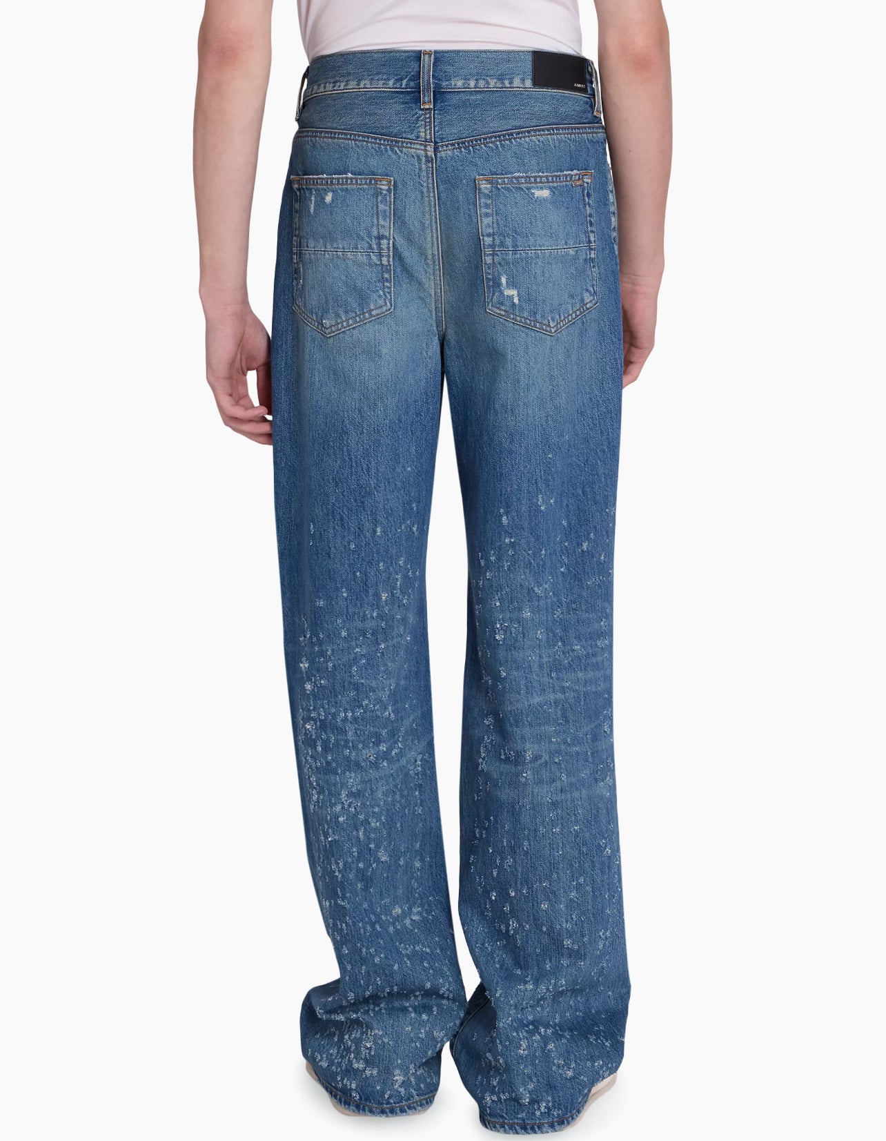 Amiri Shotgun Straight Leg Jeans Crafted Indigo
