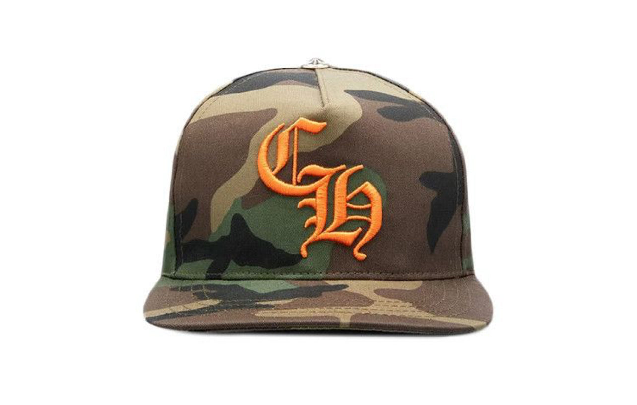 Chrome Hearts Camo Snapback Hat