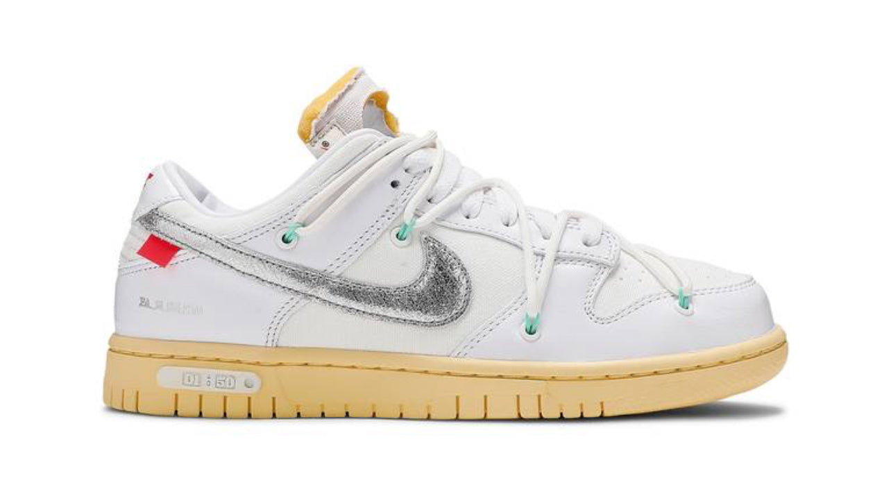 Off-White x Dunk Low Lot 01 of 50 DM1602-127
