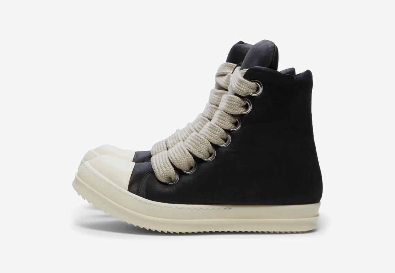Rick Owens Jumbo Lace Padded Sneakers