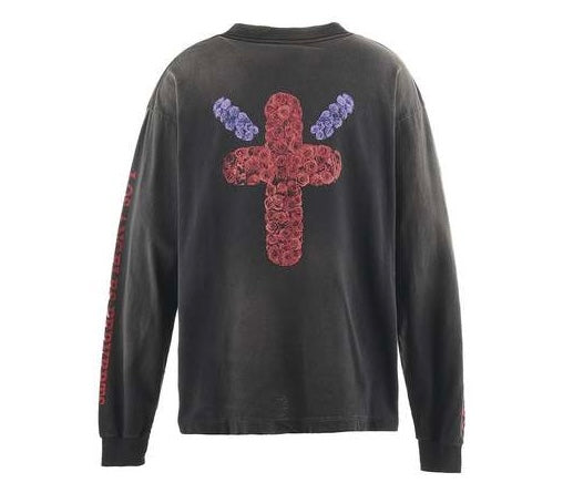 Saint Michael Born Saint Long Sleeve Tshirt