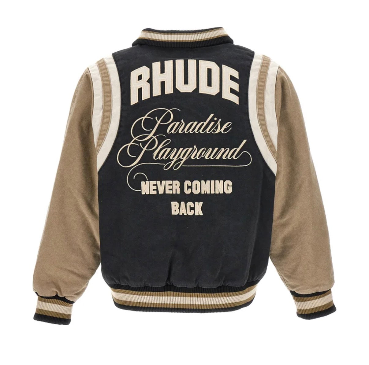 Rhude Embroidered Varsity Jacket