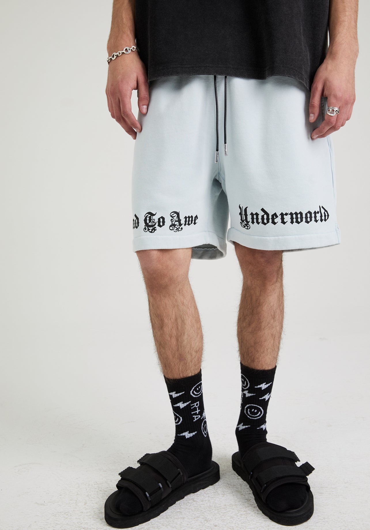 RTA Clyde Underworld Logo Sweatshorts