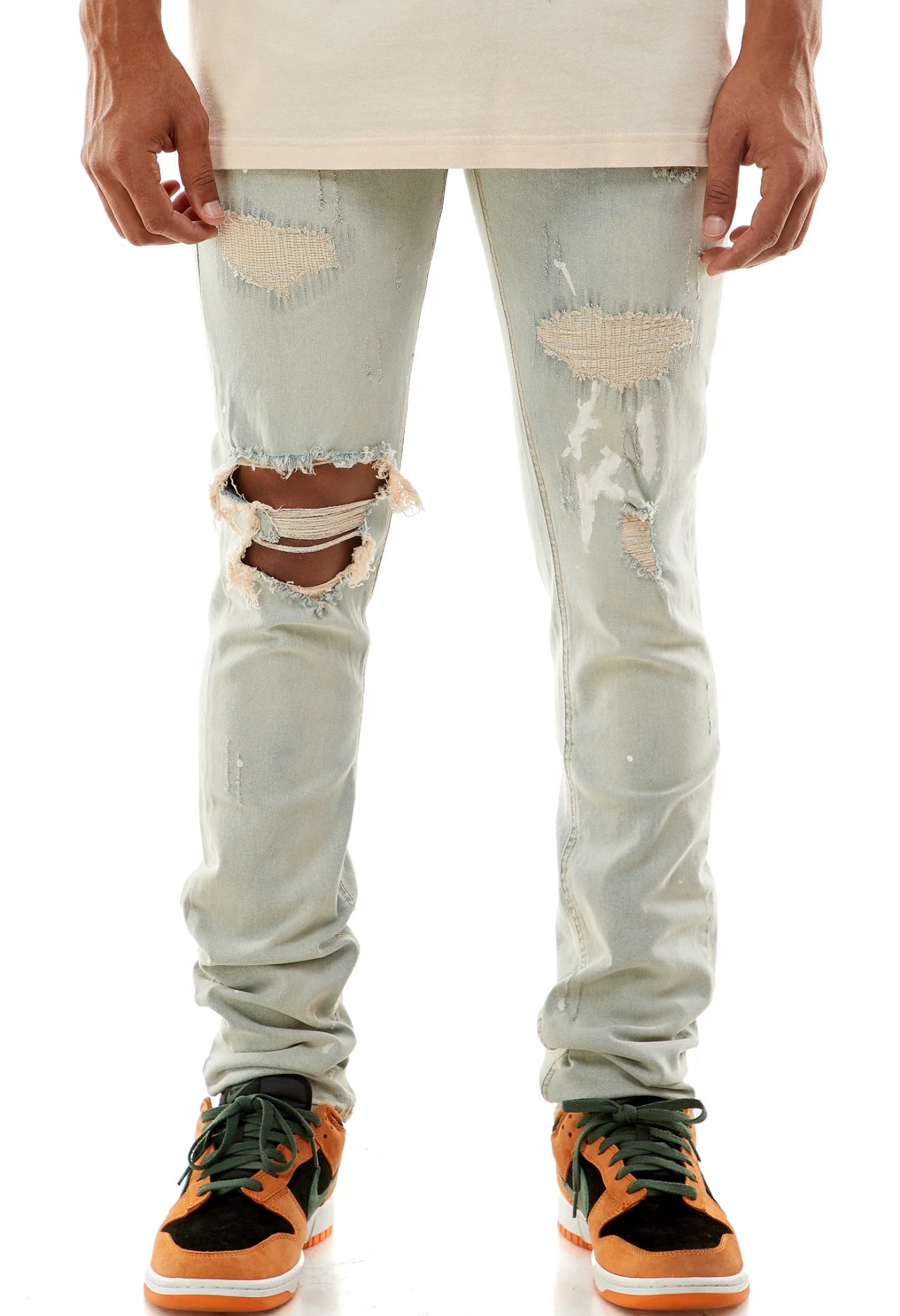 Ripped Denim Jeans