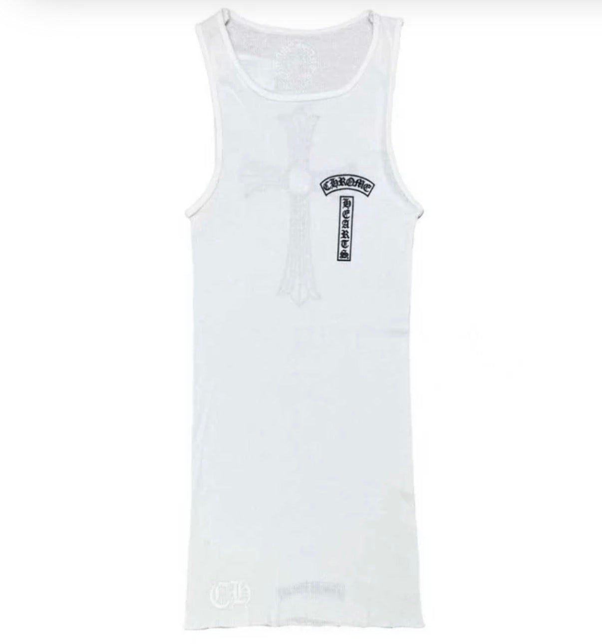 Chrome Hearts Cross Tank White