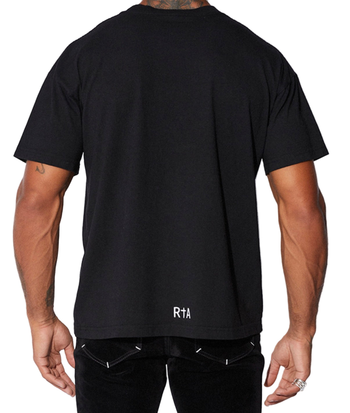 RTA Colin Black Logo Tee