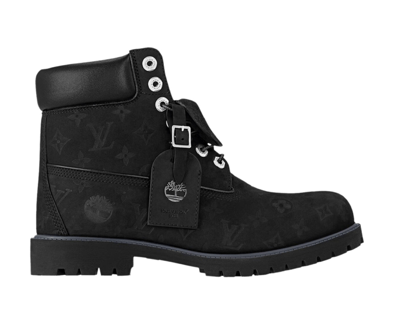 Louis Vuitton x Timberland 6" Ankle Boot Black Monogram