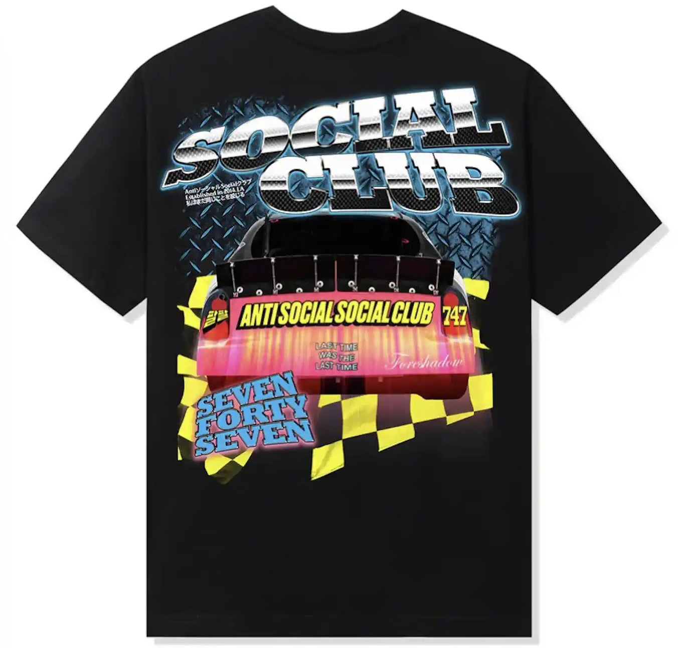 ASSC Speechless Tee Black