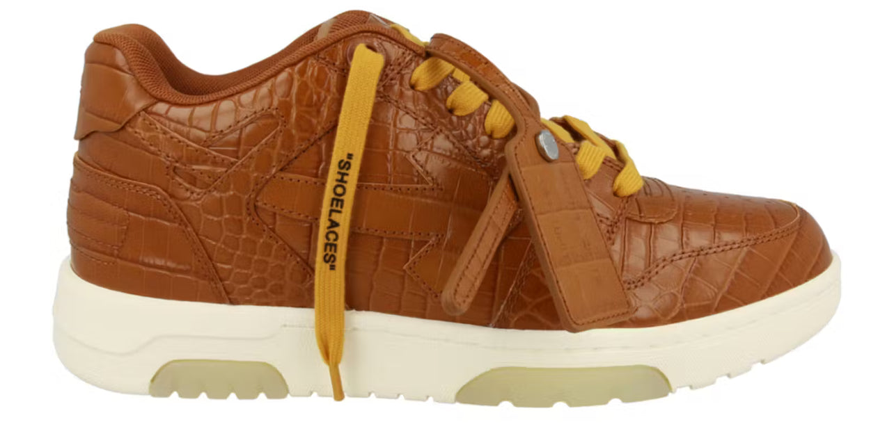 Off-White Out Of Office Croco Sneakers