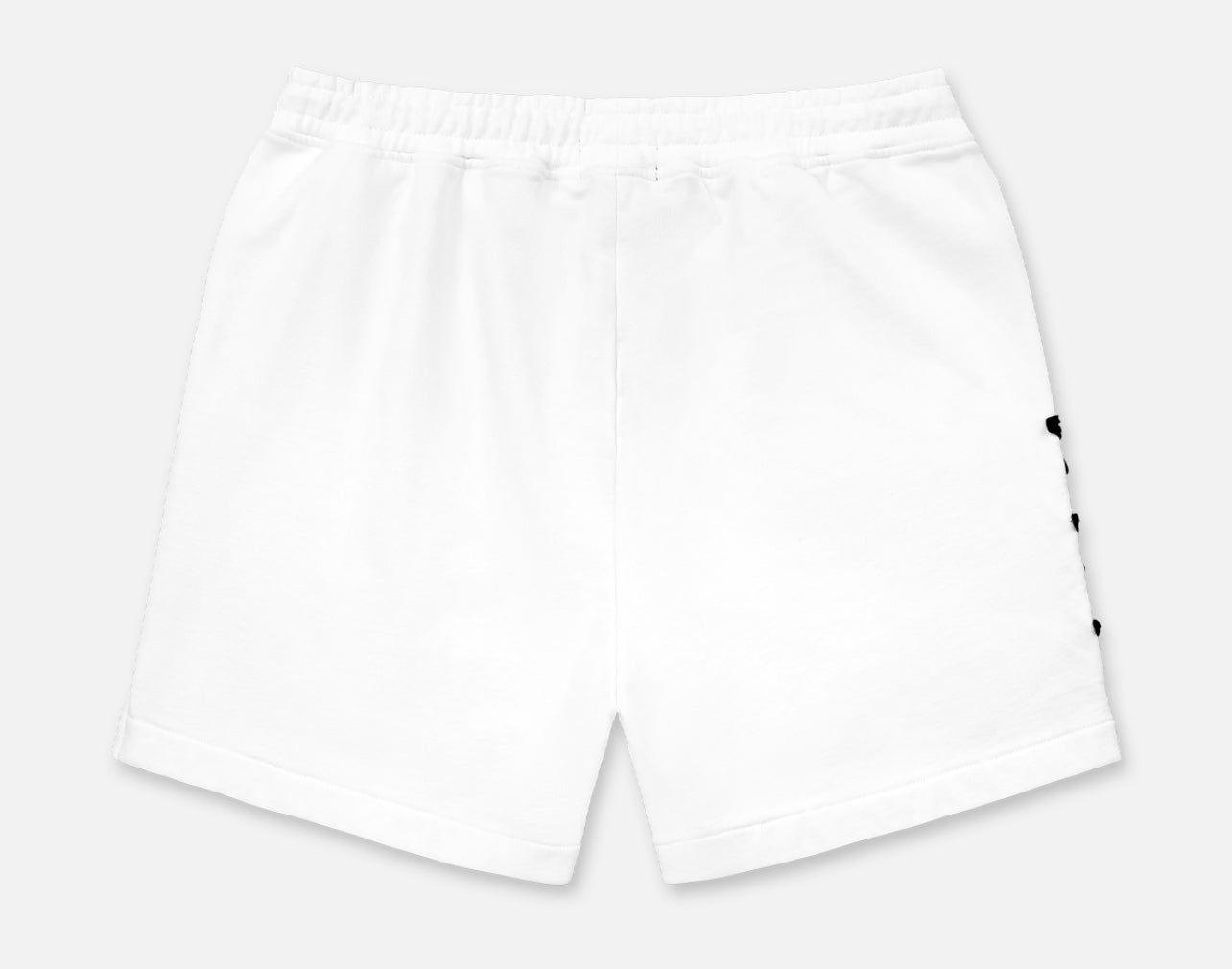RTA Clyde College Logo White Sweatshorts