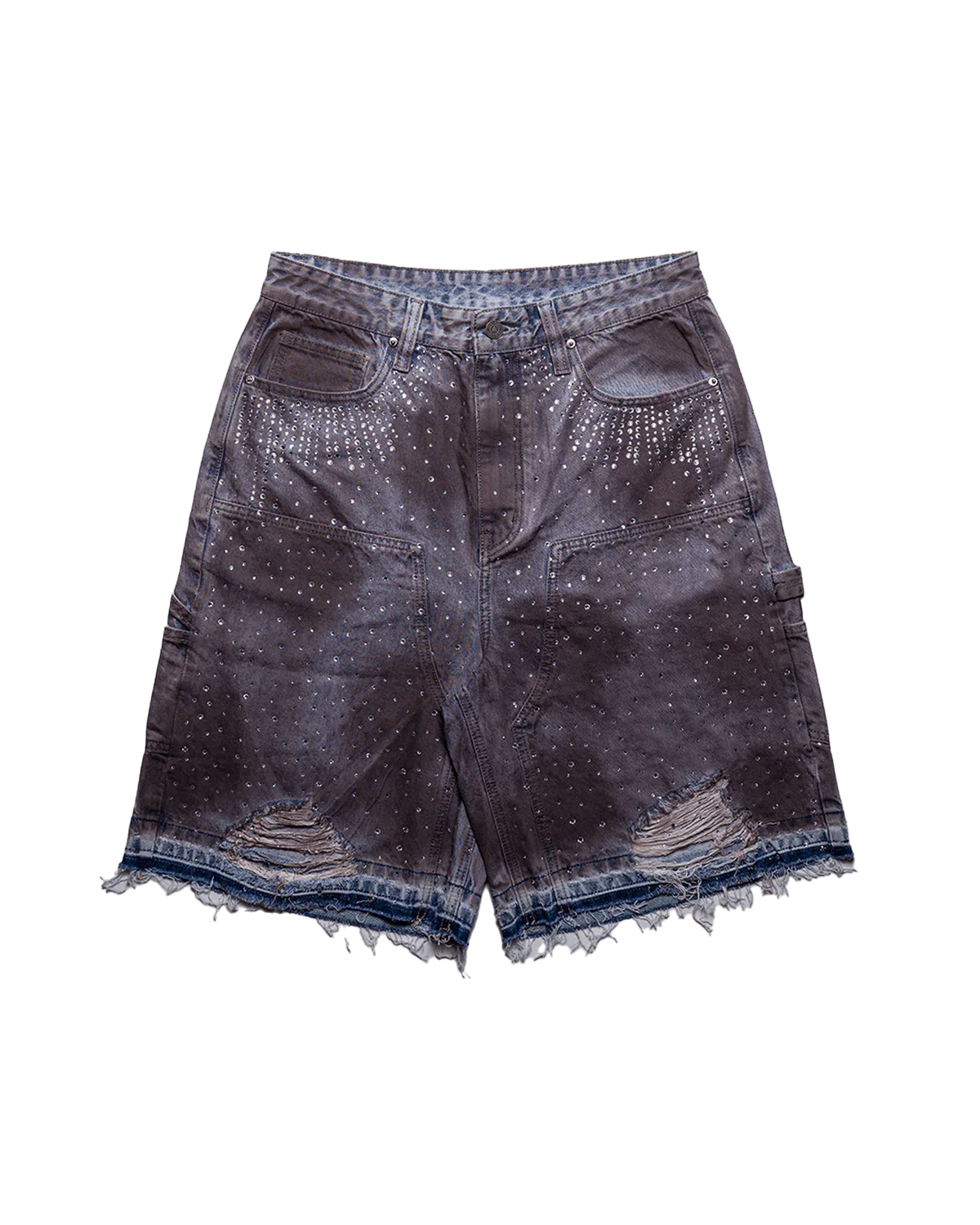 Diamond Denim Short Oil Washed