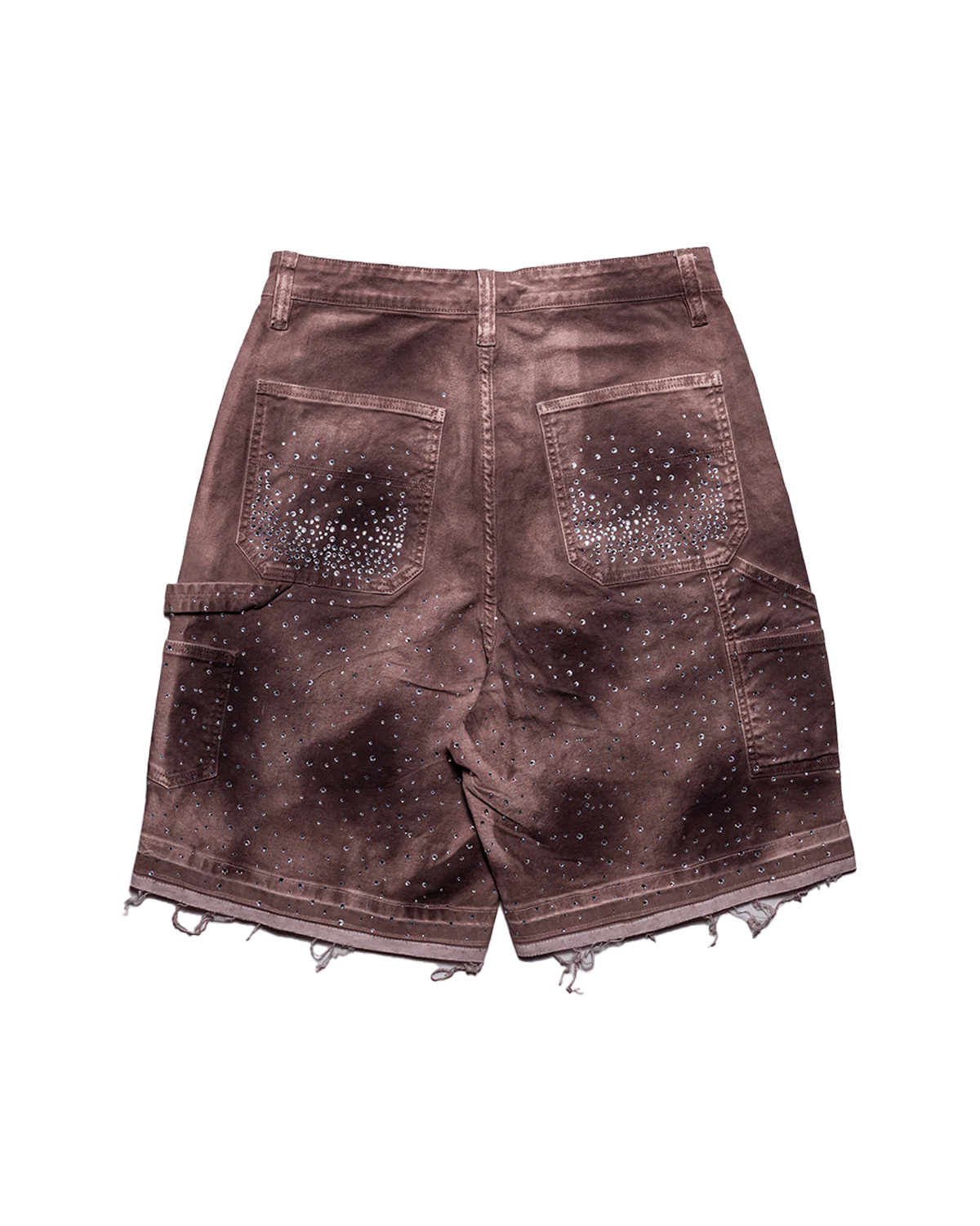 Diamond Denim Short Burnt