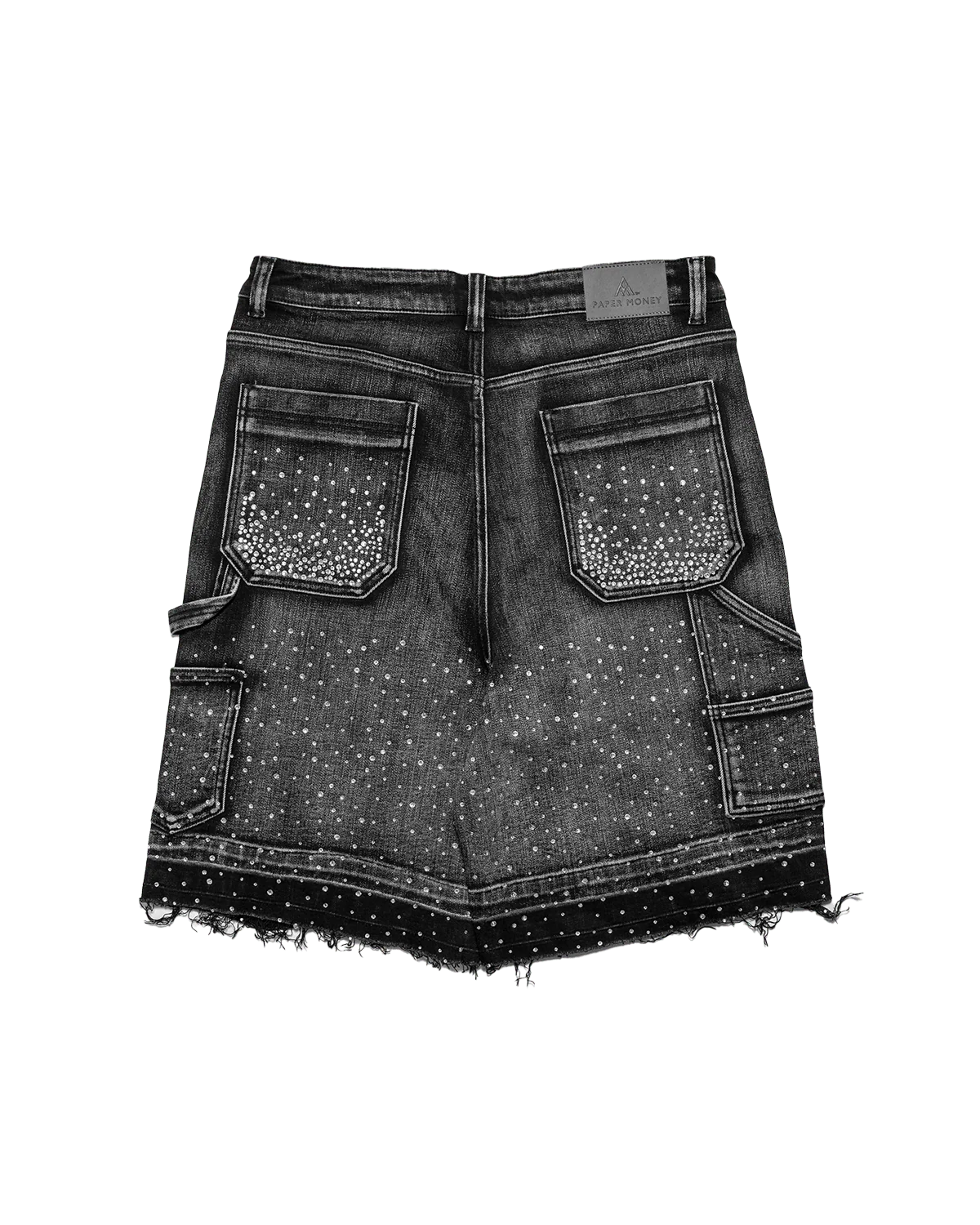 Diamond Denim Short Grey