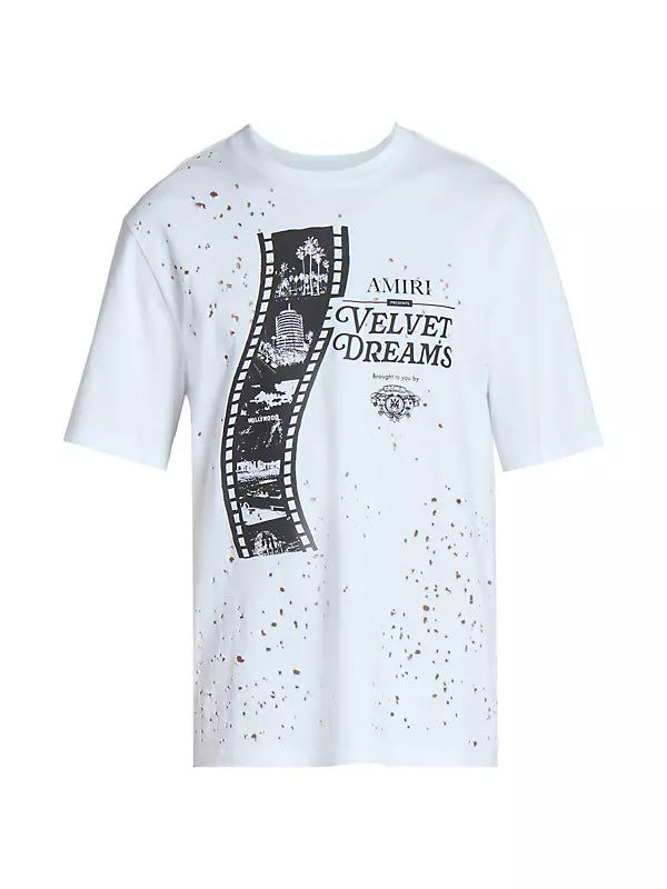 Amiri Film Shotgun Logo Tshirt