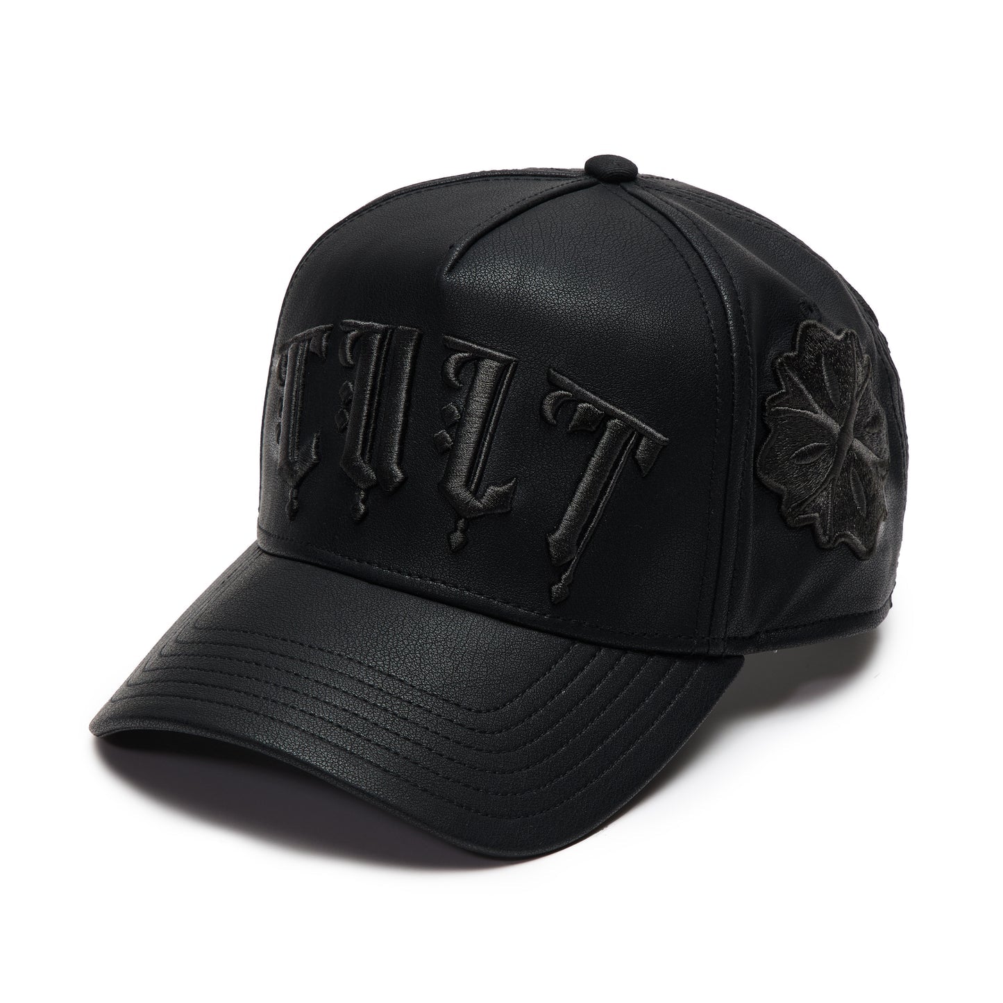 Cult x El Alfa Flower Leather Hat