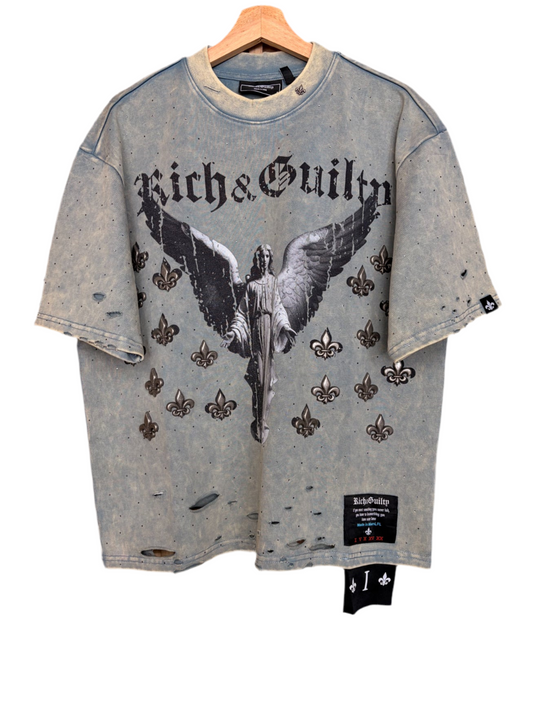 Rich & Guilty Tshirt Blue