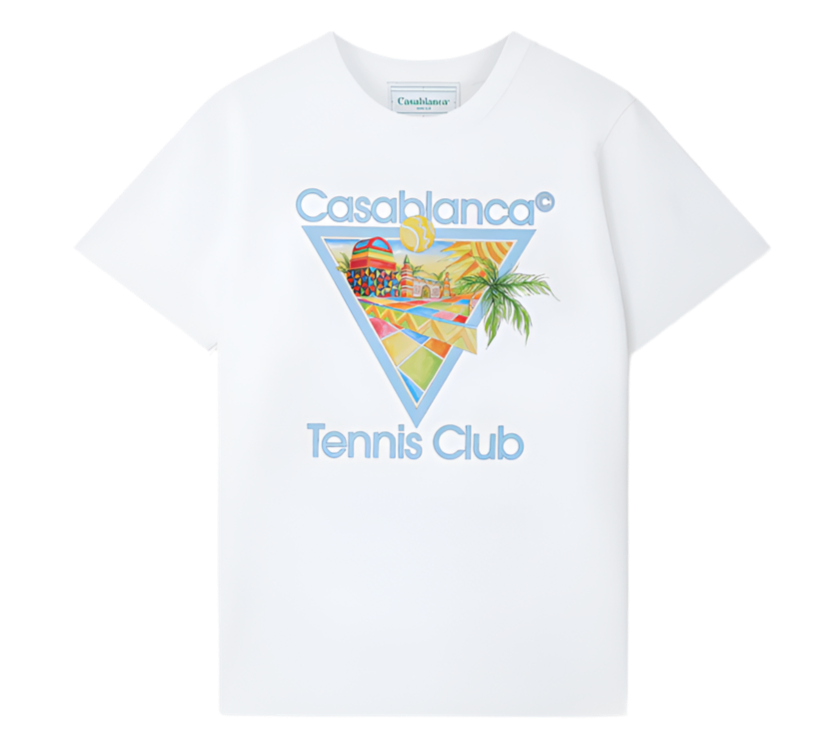 Casablanca Afro Cubism Tennis Tshirt