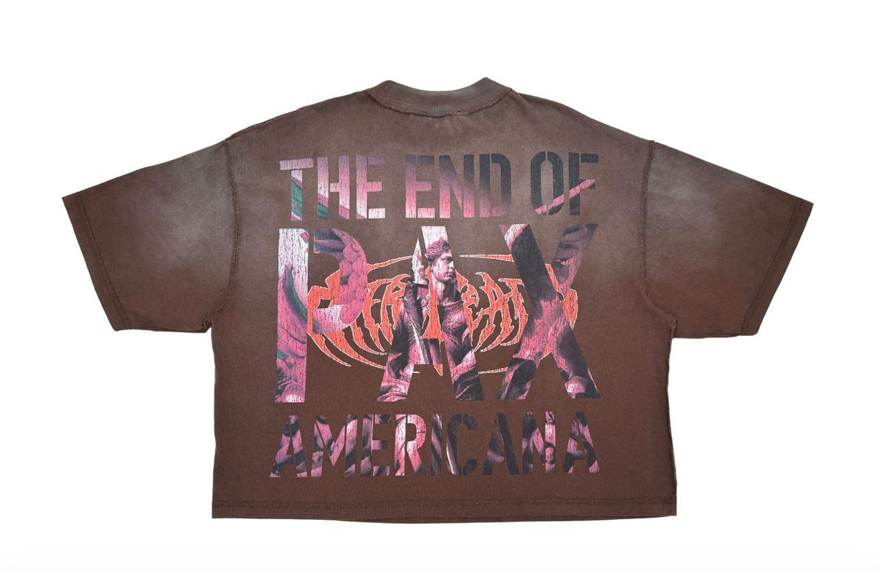 Welcome to Dark Age Cropped Tshirt