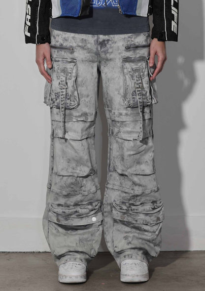 Utility Cargo Denim Jeans