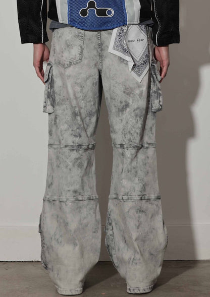 Utility Cargo Denim Jeans