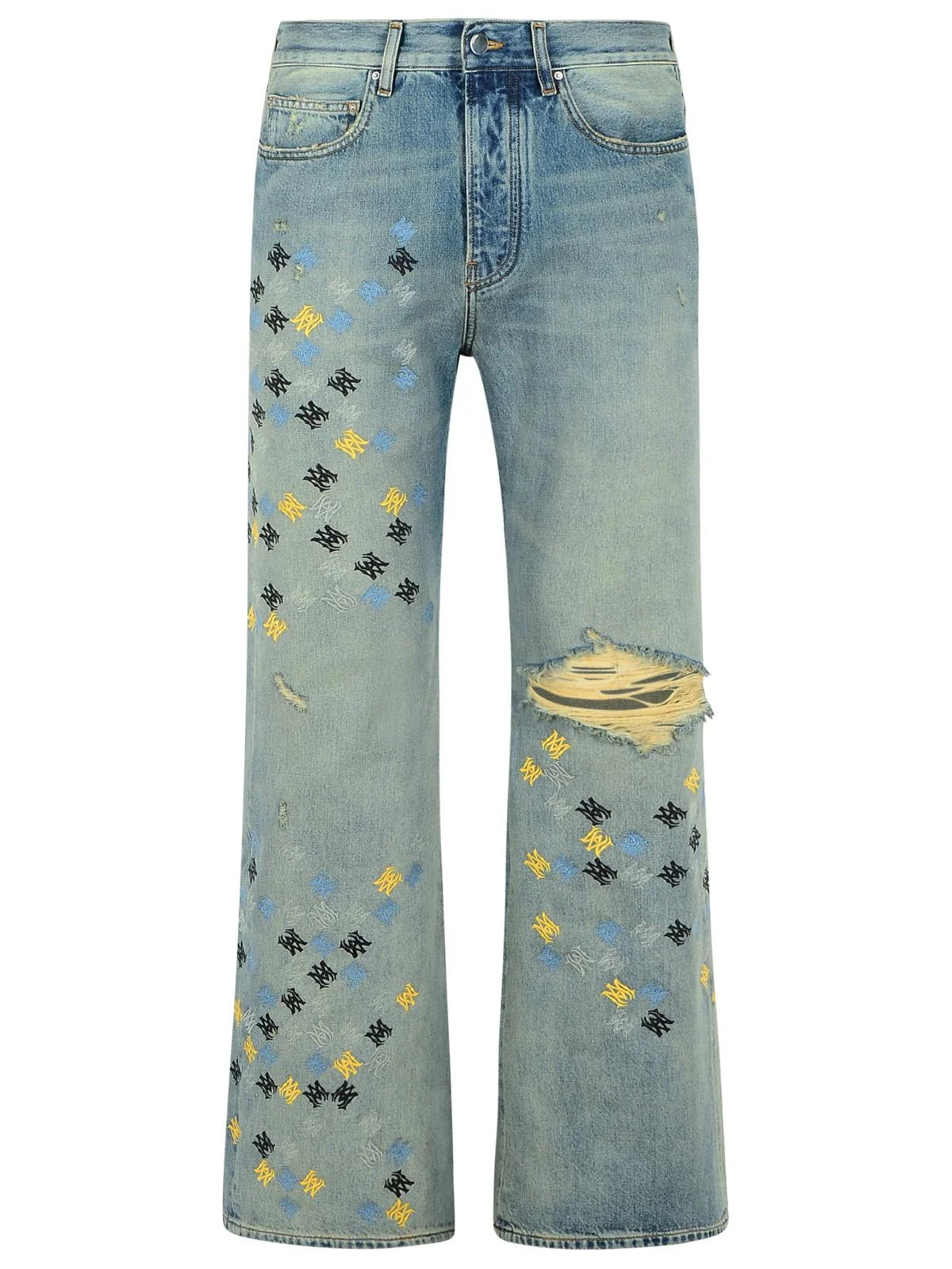Amiri Monogram Denim Jeans