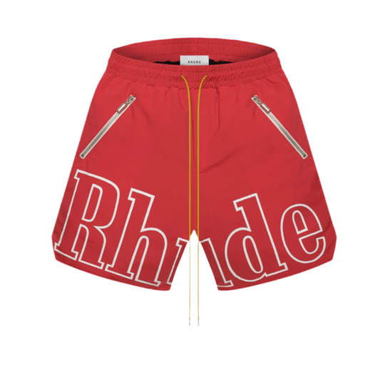Rhude Logo Nylon Shorts