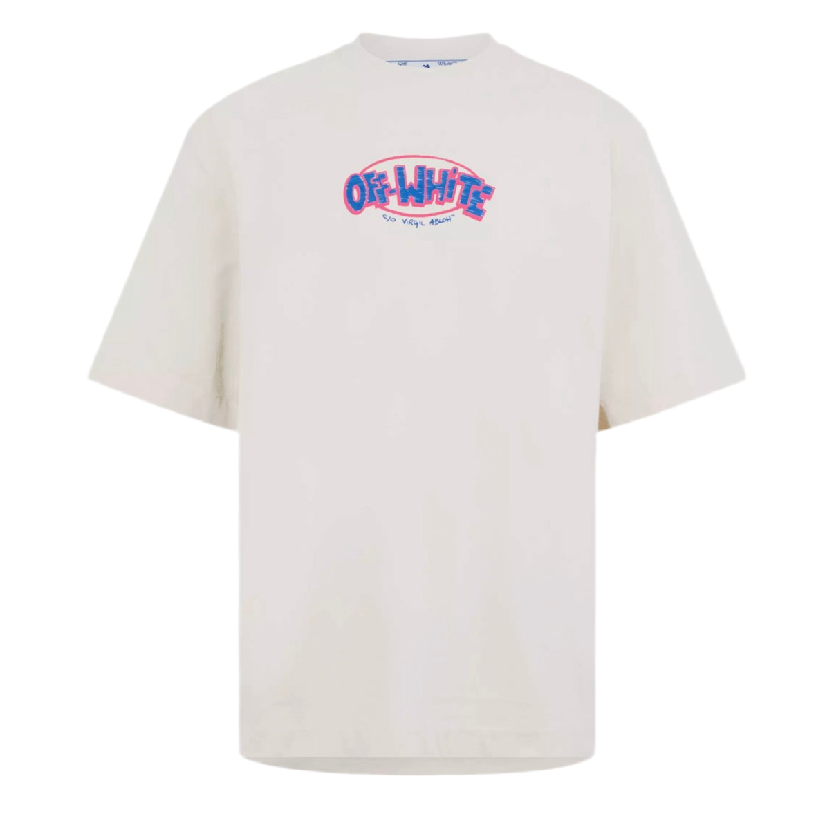 Off-White Sketch Arrow Tshirt Cream