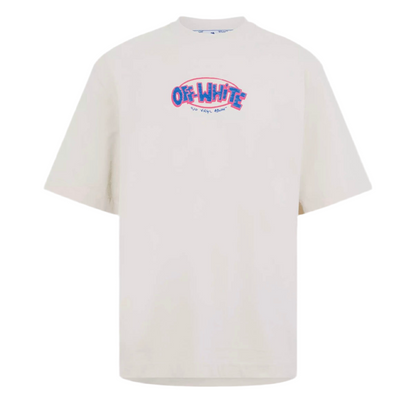 Off-White Sketch Arrow Tshirt Cream