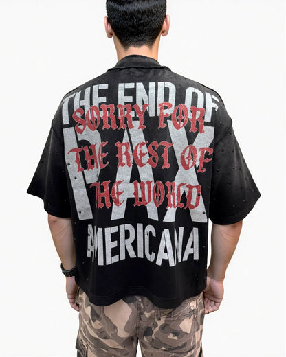 America Cropped Tshirt